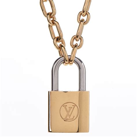 louis vuitton lock gold